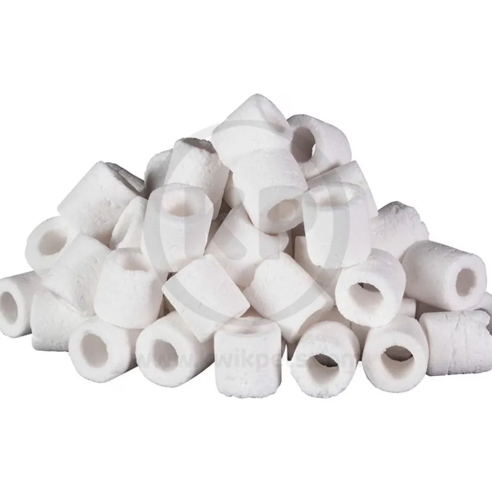 Aqueon Filter Media Bio-Ceramic Rings For Salt & Freshwater Aquarium 1-lb