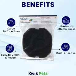 Aqueon Filter Media Foam Pad Aquarium Filter Media Medium & Large