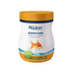 Aqueon Goldfish Flakes Fish Food 1.02-oz