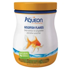 Aqueon Goldfish Flakes Fish Food 2.29-oz