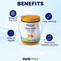 Aqueon Goldfish Granules Fish Food 5.8-oz