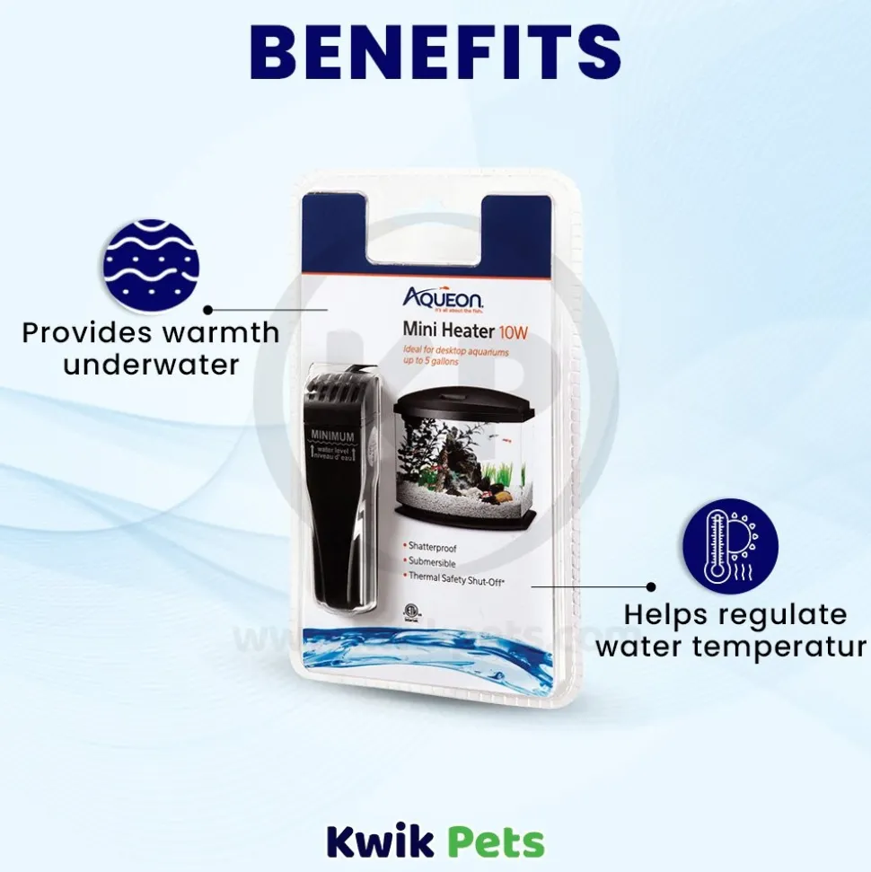 Aqueon Mini Heater for Aquarium 10 W