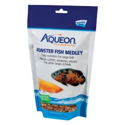 Aqueon Monster Fish Medley Food 3.5-oz