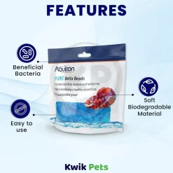 Aqueon PURE Betta Water Care Beads Blue 8.8-oz