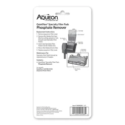 Aqueon QuietFlow Phosphate Remover Filter Media Pads for Aquarium Size 30/50 4 Count