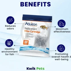 Aqueon QuietFlow Replacement Aquarium Filter Cartridges Medium