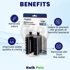 Aqueon Replacement Internal Filter Cartridge Large 2 Count