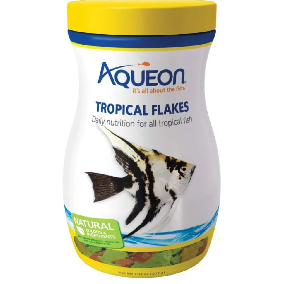 Aqueon Tropical Flakes Fish Food 7.12-oz