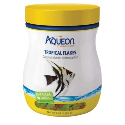 Aqueon Tropical Flakes Fish Food 1.02-oz