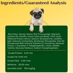 Ark Naturals Brushless Toothpaste Dog Dental Chews Small 12-oz