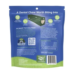 Ark Naturals Brushless Toothpaste Dog Dental Chews Small 12-oz