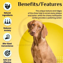 Ark Naturals Happy Traveler Bite Size Soft Chews for Dogs & Cats 75 Count 1.98-oz