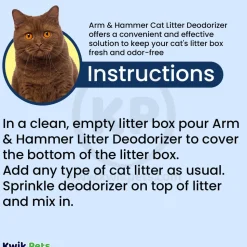 Arm & Hammer Cat Litter Deodorizer with Baking Soda 20-oz