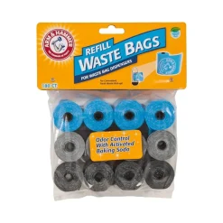 Arm & Hammer Disposable Waste Bags Refills Assorted 180 Count