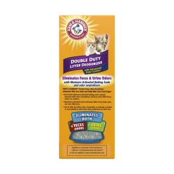Arm & Hammer Double Duty Cat Litter Deodorizer with Baking Soda 30-oz