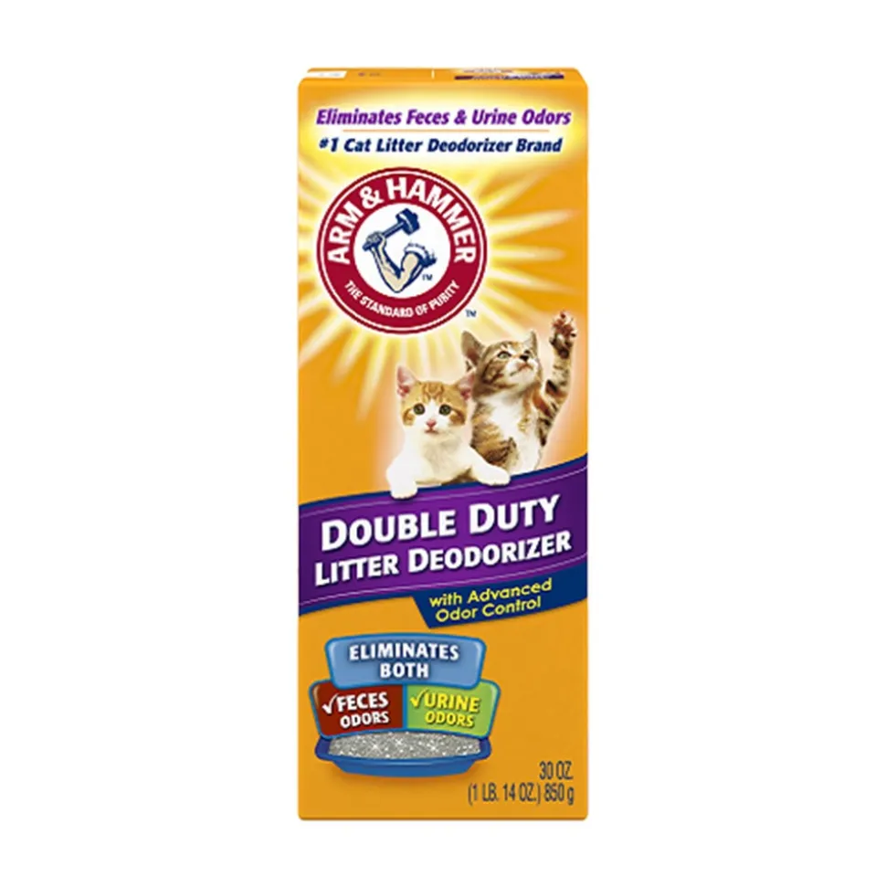 Arm & Hammer Double Duty Cat Litter Deodorizer with Baking Soda 30-oz