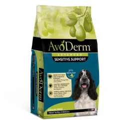 AvoDerm Natural Advanced Sensitive Support Trout & Pea Formula Adult Dry Dog Food 4-lb
