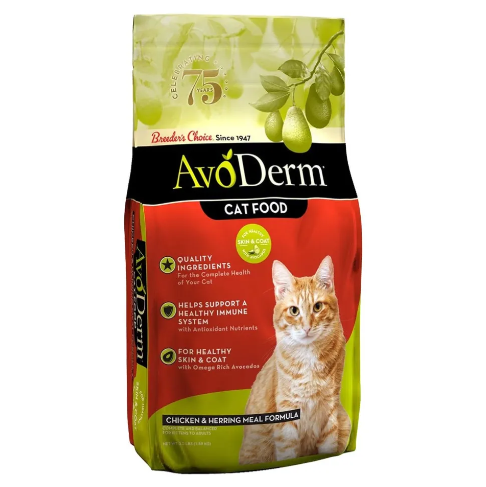 AvoDerm Natural Chicken & Herring Meal Formula Dry Cat Food 3.5-lb