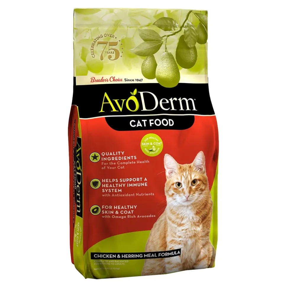 AvoDerm Natural Chicken & Herring Meal Formula Dry Cat Food 6-lb