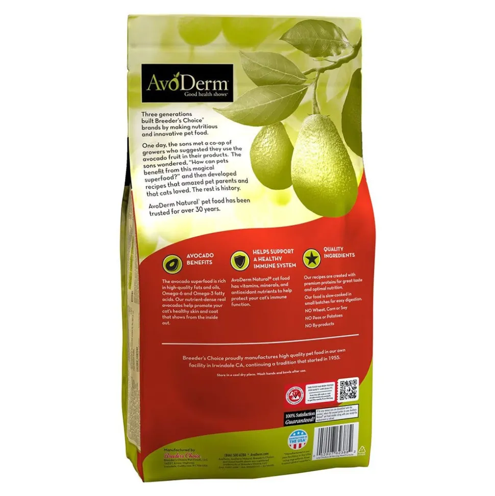 AvoDerm Natural Chicken & Herring Meal Formula Dry Cat Food 6-lb