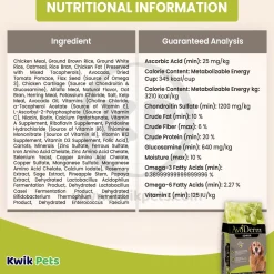 AvoDerm Natural Chicken Meal & Brown Rice Senior Dry Dog Food 4.4-lb
