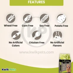 AvoDerm Natural Chicken Meal & Brown Rice Senior Dry Dog Food 4.4-lb