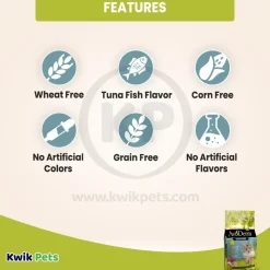 AvoDerm Natural Grain Free Tuna with Lobster & Crab Meal Dry Cat Food 2.5-lb