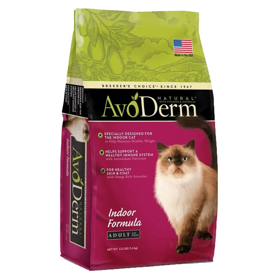 AvoDerm Natural Indoor Formula Adult Dry Cat Food 3.5-lb