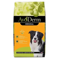 AvoDerm Natural Original Chicken Meal & Brown Rice Dry Dog Food 30-lb