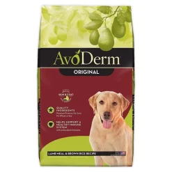 AvoDerm Natural Original Lamb Meal & Brown Rice Recipe Dry Dog Food 26-lb