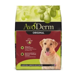 AvoDerm Natural Original Lamb Meal & Brown Rice Recipe Dry Dog Food 15-lb