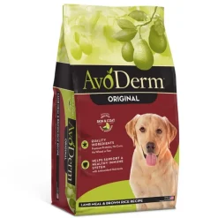 AvoDerm Natural Original Lamb Meal & Brown Rice Recipe Dry Dog Food 4.4-lb