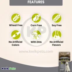 AvoDerm Natural Senior Health + Grain-Free Senior Dry Dog Food Lamb Meal & Brown Rice Formula 4-lb