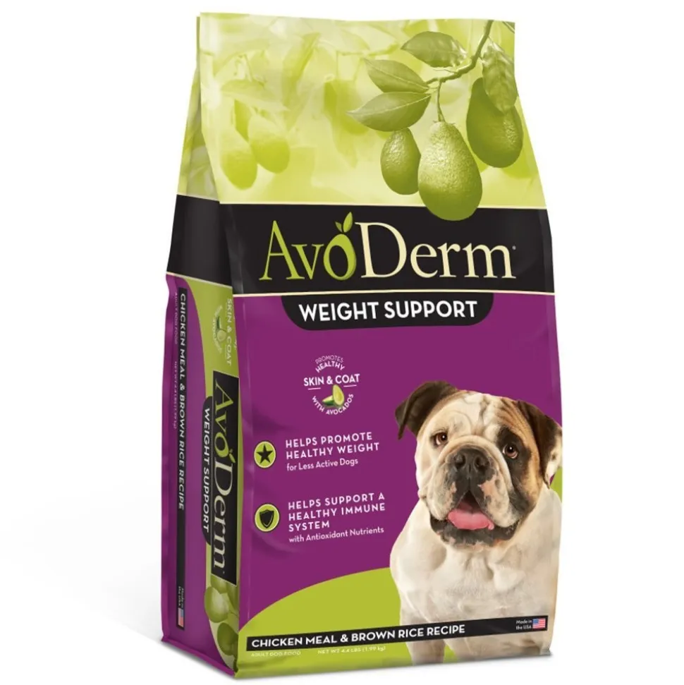 AvoDerm Natural Weight Support Chicken Meal & Brown Rice Recipe Dry Dog Food 4.4-lb