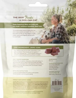 Badlands Ranch Superfood Bites Freeze-Dried Raw Dog Treats Beef Liver 4-oz