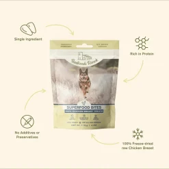 Badlands Ranch Superfood Bites Freeze-Dried Raw Dog Treats Chicken Breast 4-oz