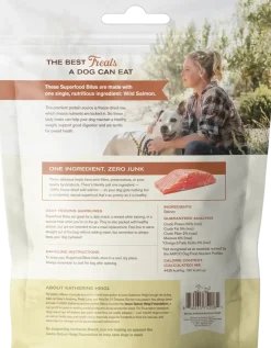 Badlands Ranch Superfood Bites Freeze-Dried Raw Dog Treats Wild Salmon 4-oz