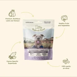Badlands Ranch Superfood Complete Air-Dried Dog Food Lamb & Venison 24-oz