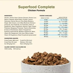 Badlands Ranch Superfood Complete Air-Dried Dog Food Chicken 11.5-oz