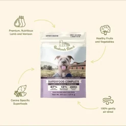 Badlands Ranch Superfood Complete Air-Dried Dog Food Lamb & Venison 64-oz