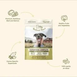 Badlands Ranch Superfood Complete Air-Dried Dog Food Beef 64-oz