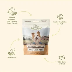 Badlands Ranch Superfood Complete Air-Dried Dog Food Wild Fish & Turkey 11.5-oz