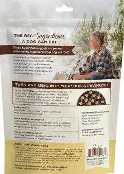 Badlands Ranch Superfood Nuggets Freeze-Dried Raw Dog Treats Duck & Kale 8-oz