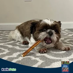 Barkworthies Little Barkers Beef Sticks with Collagen Dog Chews 10 Count