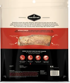 Barkworthies Naturally Smoked Rib Bones Dog Treats Medium 10 Count