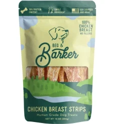 Beg & Barker Chicken Breast Strips Dog Jerky Treats 10-oz