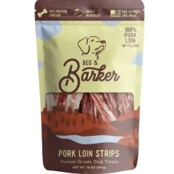 Beg & Barker Pork Loin Strips Dog Jerky Treats 10-oz