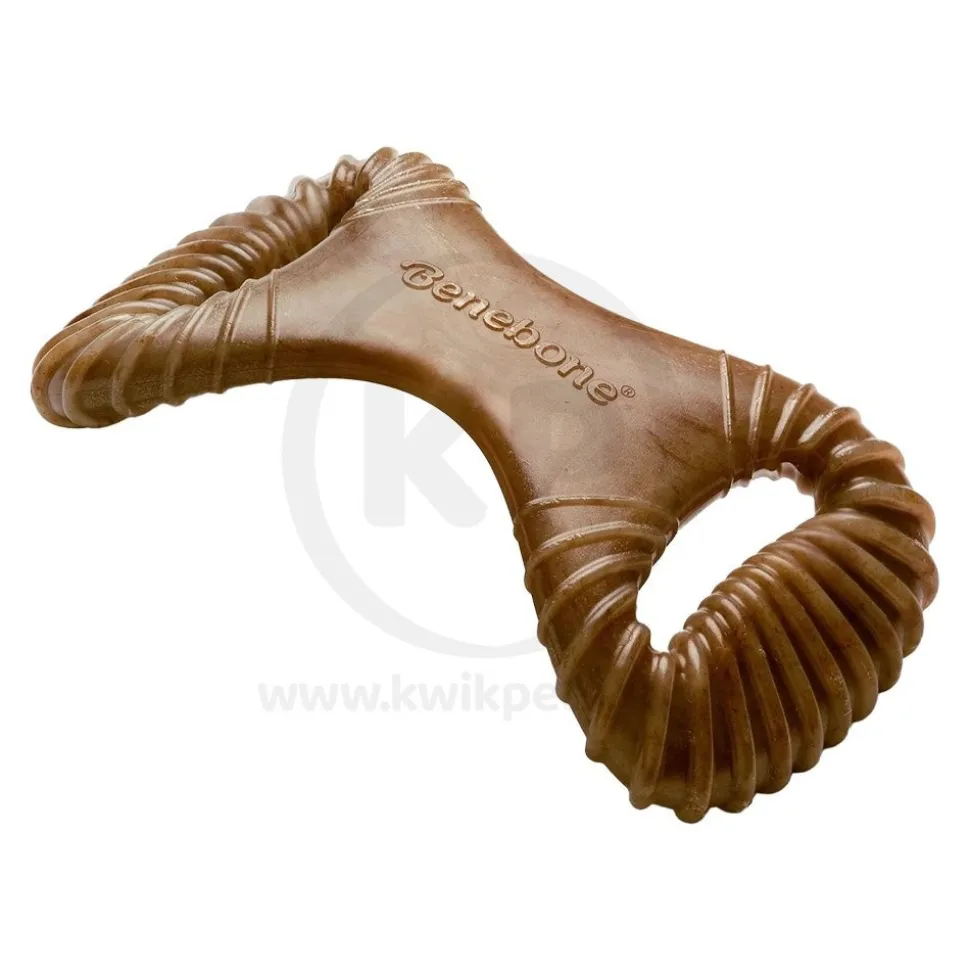 Benebone Dental Chew Dog Toy Bacon Medium