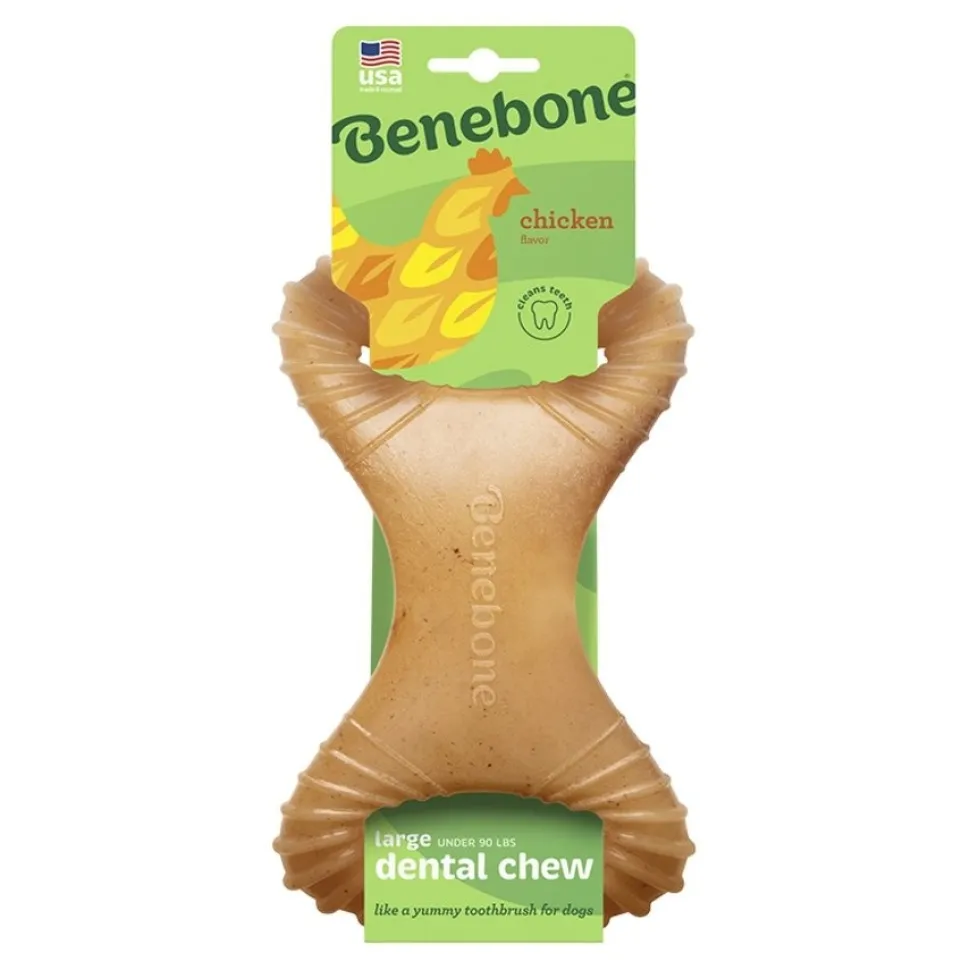 Benebone Dental Chew Dog Toy Chicken Large