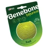 Benebone Natural Rubber Ball Dog Toy Green Medium